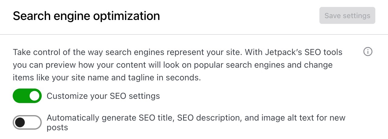 section seo