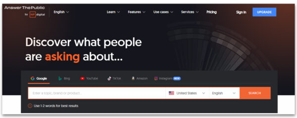 seo answer the public
