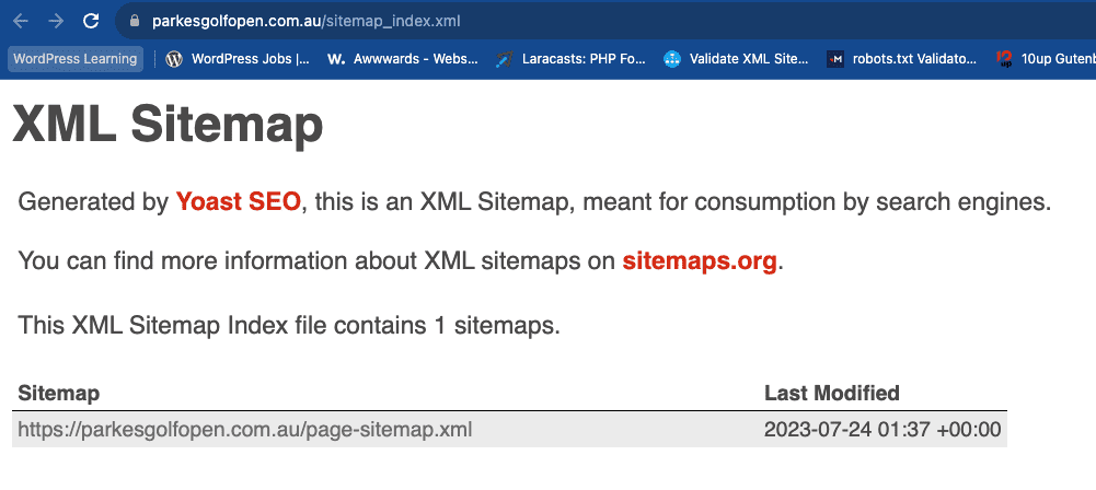 yoast xml
