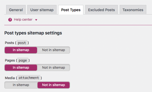 yoast xml sitemap